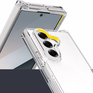Tech-Protect FlexAir hibrīdais viedtālruņa apvalks Samsung Galaxy Z Fold 7 - caurspīdīgs