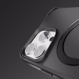 Etteri Matt Mag Ring case for iPhone 15 Pro Max 6,7" black