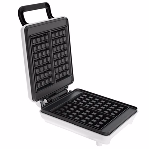 Mesko MS 3091 – Beļģijas vafeļu panna 2 vafelēm, 1800 W, balta