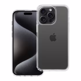 SUPER CLEAR HYBRID viedtālruņa apvalks IPHONE 15 Pro caurspīdīgs