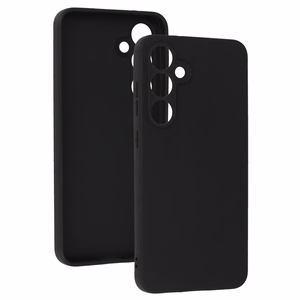 Задняя крышка Matt для Samsung Galaxy S24 FE чёрная