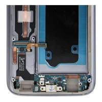 FixCell displejs LCD SAMSUNG S7 ar rāmi melns (refurb)