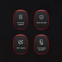 Auto tālruņa turētājs Joyroom JR-ZS205 (gaisa ventilācijas) magnētiskais melns