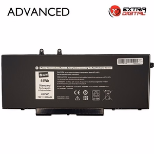 Klēpjdatora akumulators DELL 4GVMP, 8000 mAh, Extra Digital Advanced