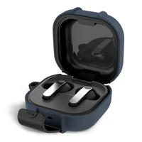 Tech-Protect Slim Hook Case for Samsung Galaxy Buds 4 / 4 Pro - Navy Blue