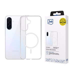 3mk Armor MagViedtālruņa apvalks Samsung Galaxy A36 - caurspīdīgs