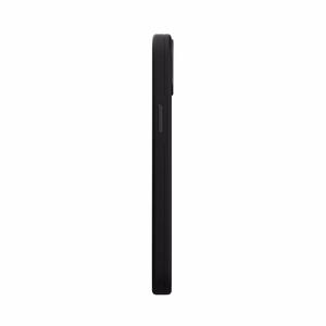 Moshi Napa vāciņš ierīcei iPhone 14 Plus, saderīgs ar MagSafe, no vegānās ādas, “Midnight Black” krāsā