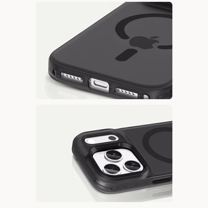 Benks Magnetic Lucid Armor чехол (K070) для iPhone 17 Pro Max чёрный (кнопка управления камерой)