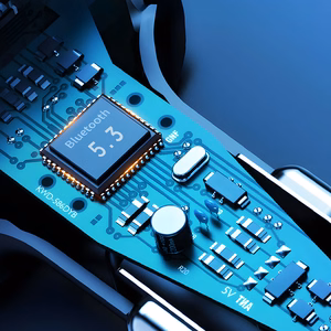 Dudao R2PRO+ raidītājs ar PD25W Bluetooth 5.3 RGB uzlādes portiem - melns un sudraba