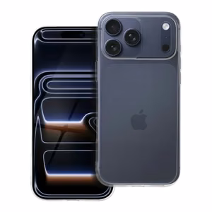 Clear Case 2 mm caurspīdīgs apvalks iPhone 17 Pro Max / 18 Pro Max (zemā kameras mala)