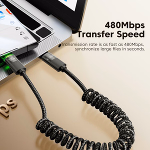 Tech-Protect UB20T Ultraboost USB Type-C kabelis PD100W/5A 180cm - melns