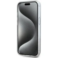 DKNY IML Mono un svītras Magnētiskais viedtālruņa apvalks iPhone 15 Plus / 14 Plus - melna