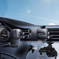 FORCELL F-GRIP GuardianAV auto turētājs ventilācijas atverei melns