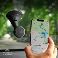 SBS TESUPPWINDWIDEK ar MagSafe saderīgs viedtālruņa turētājs paneļa / vējstikla stiprināšanai - melns