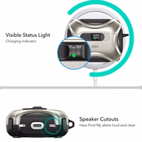 ESR Cyber FlickLock MagSafe macins priekš AirPods Pro 3 - Sudraba