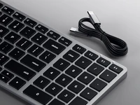 Wireless keyboard QWERTY Satechi Slim X2 ST-BTSX2M space gray