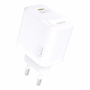 Dudao A28C 45W GaN sienas lādētājs + USB-C kabelis - balts