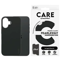 CARE by PanzerGlass Modes apvalks iPhone 16 6.1" melns/melns Magnētiskais 1377