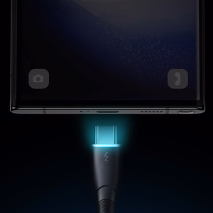 Joyroom Starry Series SA32-AC3 3A USB-A / USB-C cable 1m - black