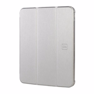 Tucano Satin atverams vāciņš ierīcei iPad 11" (2025) / iPad 10.9" (2022), sudraba krāsā