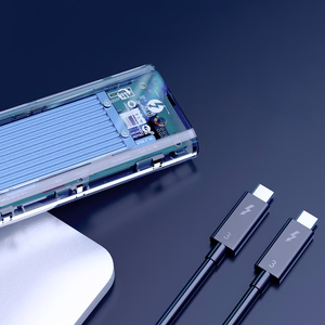Orico TCM2-C3 M.2 NVMe uz USB-C 10Gb/s diska korpuss zils