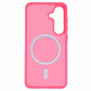 Tel Protect Aura Matte Magsafe maciņš Samsung Galaxy S25/S24, spilgti rozā
