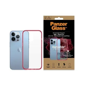 PanzerGlass ClearCase antibakteriālais viedtālruņa apvalks ar Military Grade sertifikātu iPhone 13 Pro - caurspīdīgs rozā