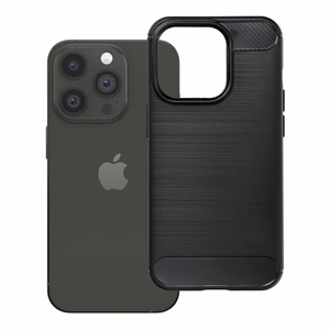 Maciņš iPhone 14 PRO Carbon 2.0 melns