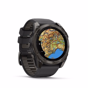 Viedpulkstenis Garmin Fenix 8 Sapphire melns/pelēks
