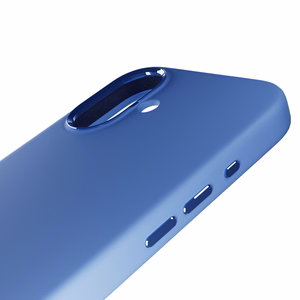 Puro Icon Mag Pro Magnētiskais Silikona viedtālruņa apvalks iPhone 16 - Zila