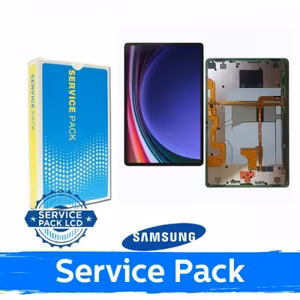 LCD displejs saderīgs ar Samsung X710 / X716 Tab S9 melns (Service Pack)