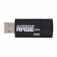 Flashdrive PATRIOT Rage Lite 512GB 120 MB/S USB 3.2 retractable melns (PEF512GRLB32U)