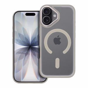 MATTE MAG COVER viedtālruņa apvalks, savietojams ar MagSafe, paredzēts IPHONE 17, titāna
