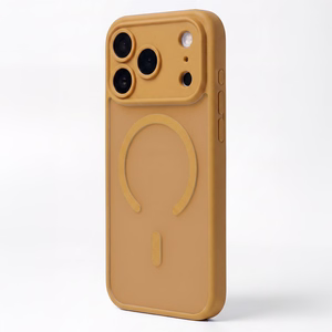 Mag Matt case for iPhone 16 Pro 6,3" brown camera protection