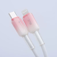 FORCELL F-ENERGY C356 kabelis Type C uz Lightning PD 3A 27W Gradient 1 m balts