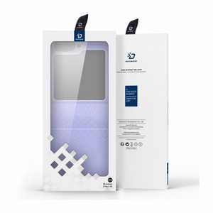 Telefona maciņš Dux Ducis Bril piemērots Samsung F707 Z Flip 5 5G violets