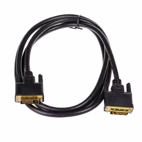 Akyga AK-AV-06 DVI cable 1.8 m DVI-D melns