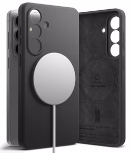 Ringke Silikona MagSafe Maciņš for Samsung Galaxy S26 - melns