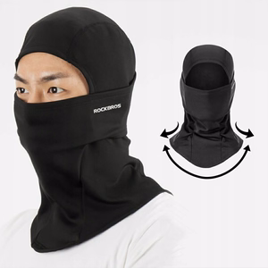 Rockbros LF7345BK siltināta sporta balaklava - melna