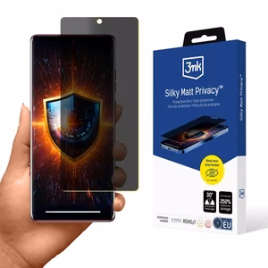 3mk Silky Matt Privacy privātuma ekrāna aizsargs Motorola Edge 50 Fusion