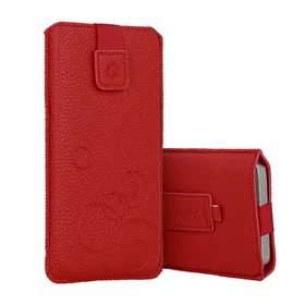 WONDER Deko apvalks (Izmērs M) Iphone 5/Nokia 215 4G/225/5310 2020 sarkans