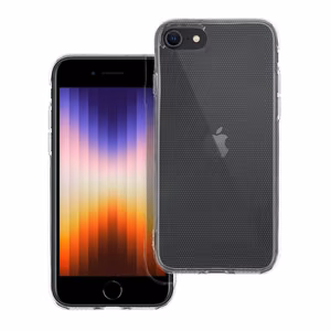 Caurspīdīgs viedtālruņa apvalks 2 mm IPHONE 7 / 8 / SE 2020 / SE 2022 caurspīdīgs