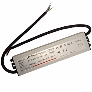 Barošanas bloks 24V, 8.3A, 200W, IP67