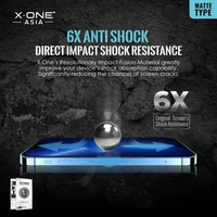 X-ONE Extreme Shock Eliminator 4th gen. (Matēta sērija) - iPhone 13 Pro Max/14 Plus