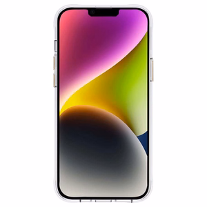 Rifle Paper Clear vāciņš ierīcei iPhone 14 Plus, ar zelta krāsas rotājumu, ar “Rose Garden” rakstu