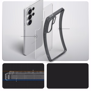 SPIGEN korpuss ULTRA HYBRID priekš SAMSUNG S26 Ultra space crystal