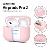Tech-Protect silikona apvalks Apple AirPods Pro 1 / 2 - rozā