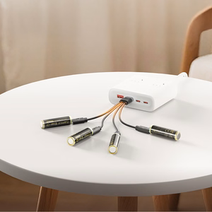 Orico Ener-G EG5C Lithium Battery 1.5V 2100mWh AA USB-C Rechargeable Battery with Charging Cable 4 pcs.