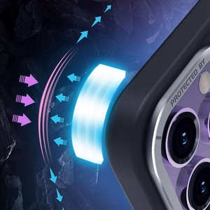 X-ONE Dropguard Magnētiskais apvalks Air (saderīgs ar MagSafe) - Apple iPhone 16 Pro Max melns