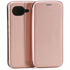 Beline Book Magnetic maciņš Google Pixel 10A rozā-zelta